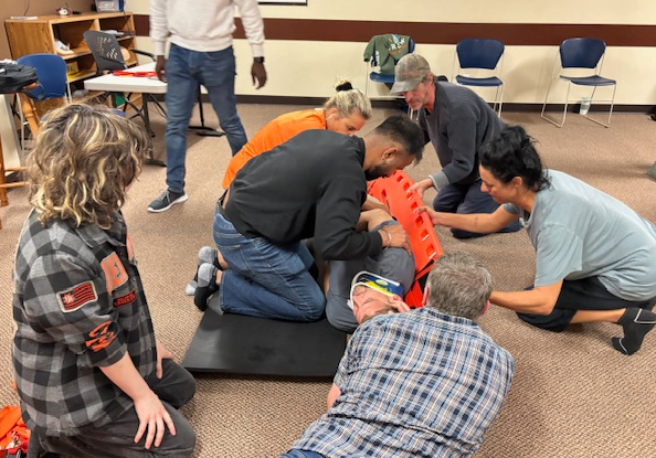 First Responder Course Practice